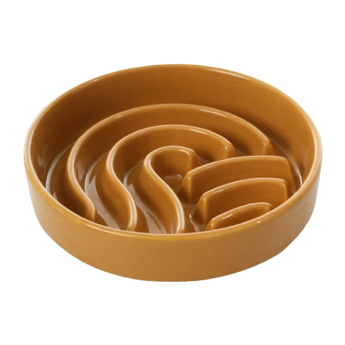 Wave Slow Feeder Dog Bowl - Non-Slip & Dishwasher Safe | Paw Paradise