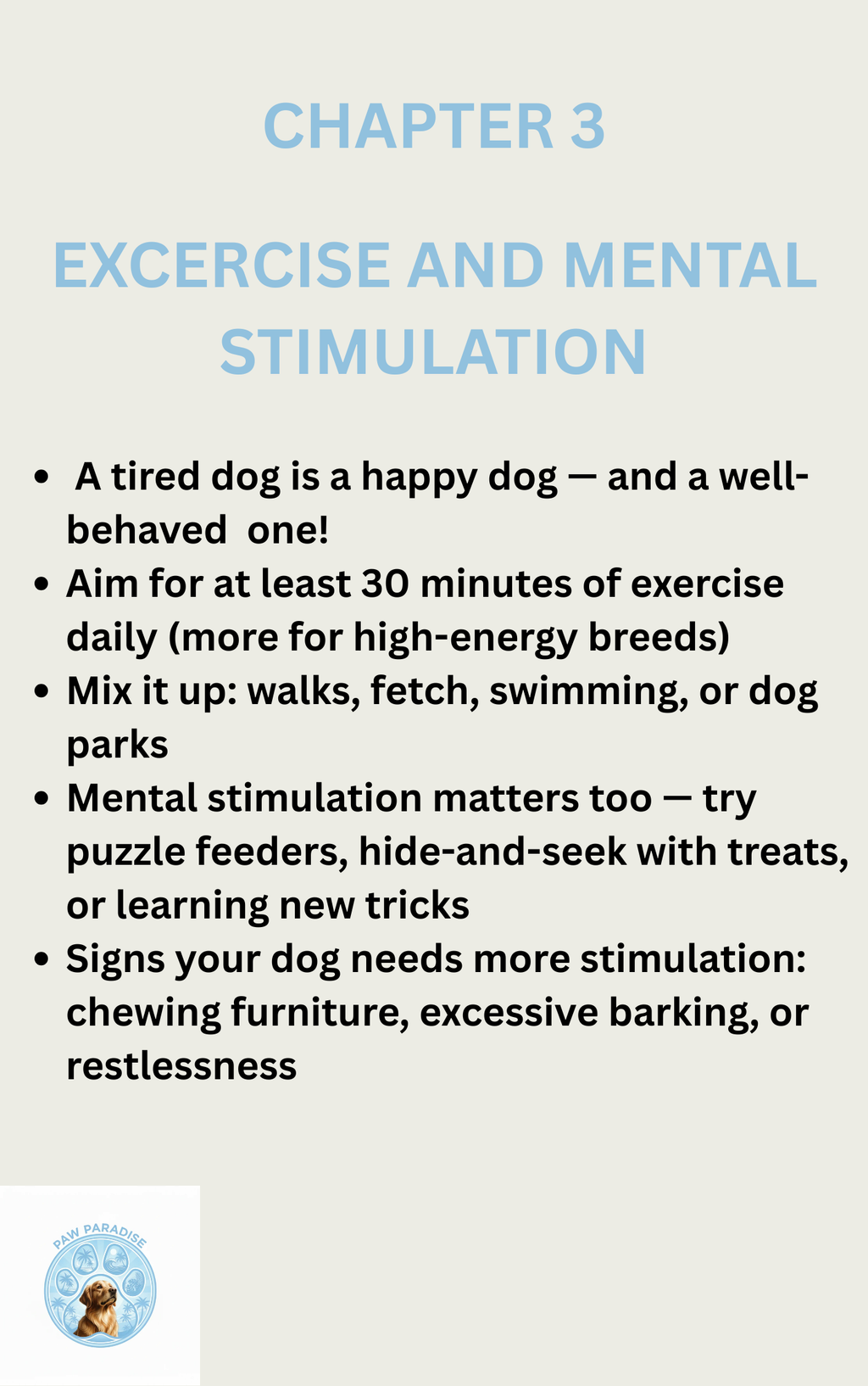 The Dog Parent's Ebook Guide