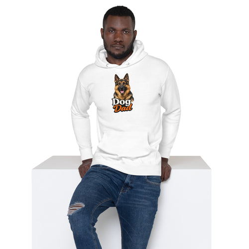 German Shepherd Dog Dad Hoodie | Paws & Whiskers