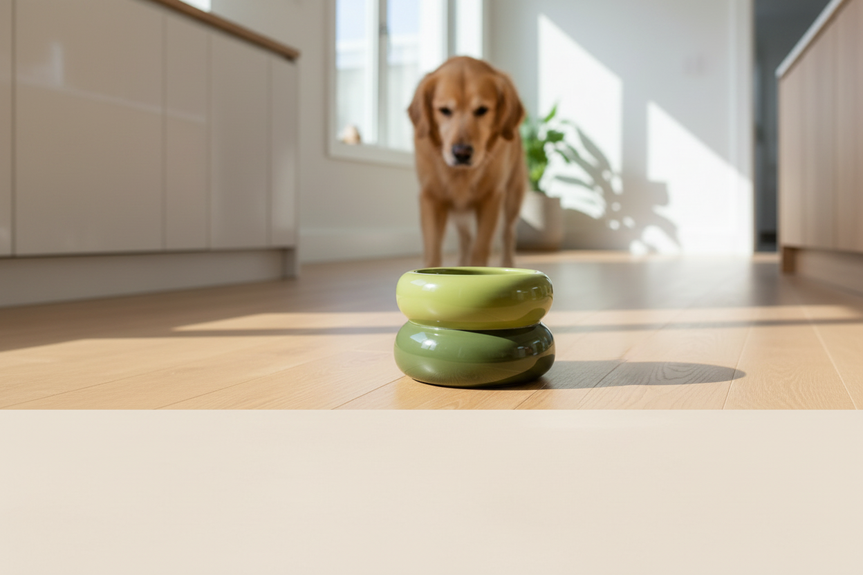 Paw Paradise Hero – Bowl in Upper Half