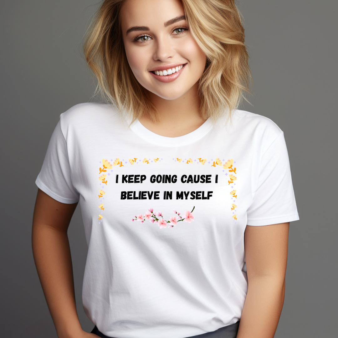 I Believe In Myself T-shirt + Mug Bundle| Mom Gift | Inspirational T-shirt