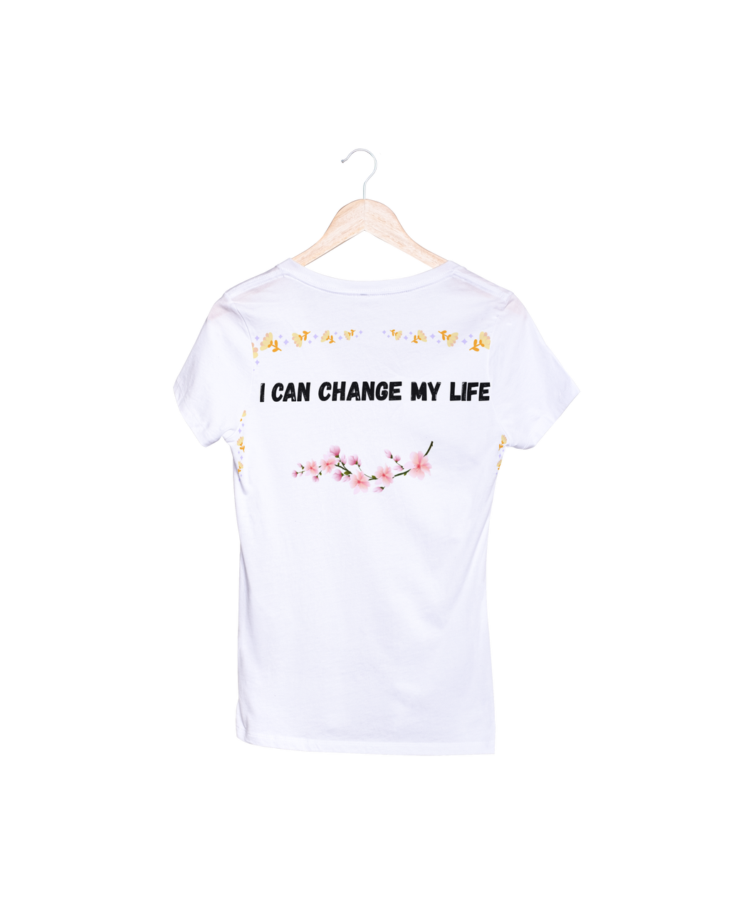 I Can Change My Life — Women's Inspirational T-Shirt| Paws & Whiskers